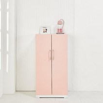 600 예쁜 아이방 유아옷장 베이비장 아기행거 낮은장 수납장 신생아서랍장, 핑크