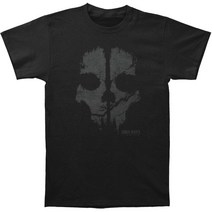 ROCKPANDA Call Of Duty Skull 반팔티