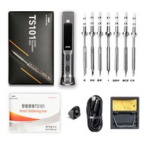 납땜인두기 무선인두기 가스인두기 실납 땜납 납땜기 온도 조절 가능 USB 휴대용 디지털 용, 8.7tips Set