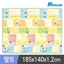 AG│뽀로로카툰잡 웰빙 놀이방매트 185x140x1.2cm, AG│ 카툰잡 185x1.2cm