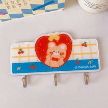 만화 장식 키 홀더 교수형 주최자 벽 홈 귀여운 키 후크 홀더 벽 마운트 후크 도어 키 체인 홀더 거실, 05