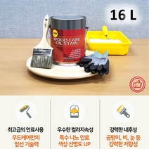 [다바이마켓] 야외 나무 시설물 보호 코팅제 16L, 참나무, 1개