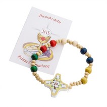 첫영성체 6mm 어린이용 1단묵주팔찌 (이태리수입) 천주교 성물