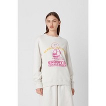 마크제이콥스(MARC JACOBS) 공식수입원 [마크제이콥스]피너츠 스누피 프린드 스웨트 셔츠 (MJTSA21001WHX)