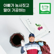 제주 오가닉스 유기농 레드비트즙 NFC 착즙 100% 원액, 100ml, 30포