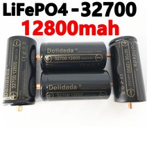 인산철배터리팩 오리지널 브랜드 lifepo4 충전식 배터리 32700 12800mAh 3.2V 전문 리튬 철 인산염 전원, 03 4PCS