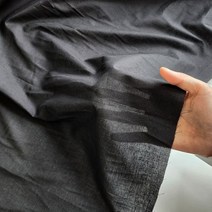 아사 60수 면100% 평직 블랙 60인치 [기획상품]