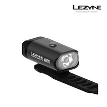 [리자인] LEZYNE 미니 드라이브 MINI DRIVE 자전거용 라이트 전조등 400루, 색상:실버