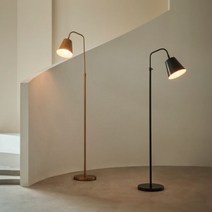 (전구증정)[한샘조명] 밀러 플로어램프_골드(장스탠드), 단품