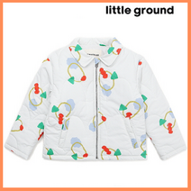 [리틀그라운드8] 데님인더박스(73111-110-02)알록도형퀼팅화섬점퍼 아동점퍼 경량점퍼 퀼팅점퍼 봄신상