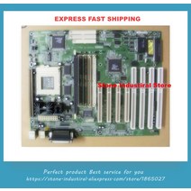 원래 P5VX A Rev 1.0 소켓 7 4 ISA 슬롯 PCI 장치