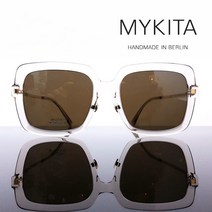[마이키타] HESTA 헤스타 레트로 오버사이즈 스퀘어 크리스탈 선글라스 MTKITA