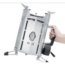 야외 장작 화로대 소형 직화 스토브 차박 불멍 난로, 장작난로 6종 세트(그릴판 없음)