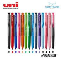 유니볼 시그노 노크식 RT1 UMN-155-28 (0.28mm) 볼펜, 블루, 1개
