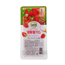 [소담푸드] 뉴뜨레 냉동딸기S 1kg / 국산 가당딸기 딸기청 드라이아이스 포장, 2kg(1kgx2팩)