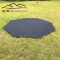 텐트 몽골 천막 옥상 투명 주차 쉘터 대형 캐노피, Ground Mat