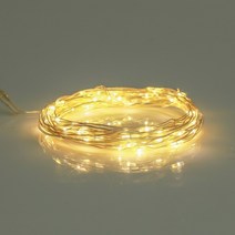 [은하수] 50구 LED 드럼 와이어 전구(웜색) (5M), 상세페이지 참조