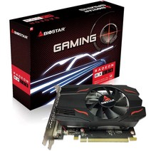 Biostar Radeon RX 550 4GB GDDR5 128비트 DirectX 12 PCI Express 3.0 DVI-D 듀얼 링크 HDMI 디스플레이 포트. 게이밍 에디