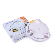 고양이 회전 쥐잡기 룰렛 쥐사냥 장난감, A. 화이트_화이트 32cmx7cm