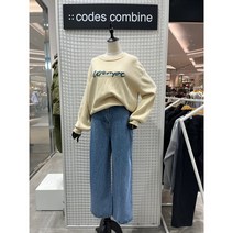 코데즈컴바인(행사) [코데즈컴바인] 허리밴딩 와이드 데님 팬츠(CGD-DP550WB)