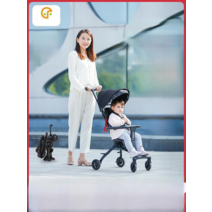 프리미엄 트라이크 유모차 양방향 접이식, favorbabyjazz 흰색