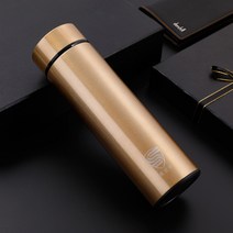 DFMEI 스마토 텀블러 304 스텐레스 업소용 물컵, 일반직컵-골드, 500ml