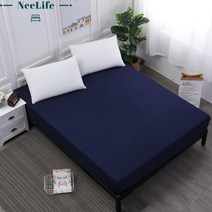 니라이프 단색 클래식 매트리스커버 SS/S/Q/K/LK, 검푸르다