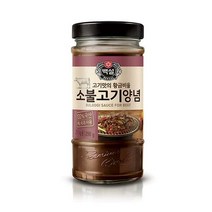 CJ 백설 소불고기양념 290g 2근용