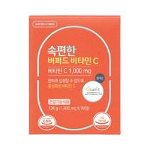 그린스토어 속편한 버퍼드 비타민 C 1000 약국정품, 1통, 1400mg x 90정