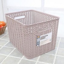 메쉬바구니 바스켓 다용도바구니 헤링본 6호 원라이프, 1, 헤링본바스켓6호 오픈형