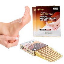 해피스토어 발바닥패치 자기파스자석 10매입 (발바닥 근육통증 완화 혈액순환 개선 600 가우스 의료용 자기발생기 패치), 1개