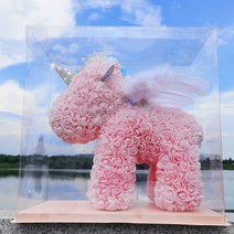 결혼기념일 1주년 선물 곰돌이꽃 장미 곰돌이 a01, F