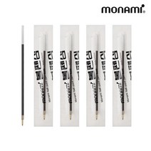 모나미 153 영심 리필 0.7mm 12입, 블랙, 10세트