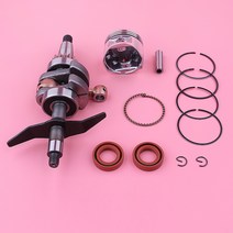 크랭크 샤프트 39mm 피스톤 링 오일 씰 키트 혼다 GX31 트리머 브러시 커터용, 한개옵션0