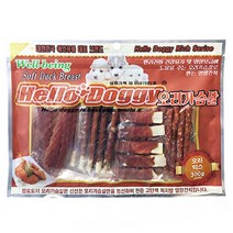 [블루]웰빙 대용량간식 오리가슴살 믹스 300g 2개