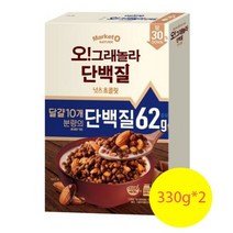 오리온 오그래놀라 단백질 시리얼 넛츠초콜릿, 660g, 1개