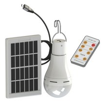 ed 차량용 간판 전광판 후크 LED 전구 접이식 태양 야외 조명 방수 비상 원격 제어 램프 캠핑 정원, 한개옵션1, 05 9w remote control