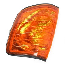 슬레이트지붕 지붕재 양철지붕 방향 지시등 코너 라이트 메르세데스 벤츠 E 클래스 W124 E200 살롱 500E 3, 05 Left Side Orange