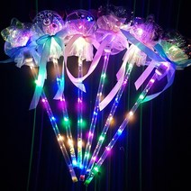 LED 풍선 야광봉 캡슐봉 캐릭터봉, 1개, 하트봉