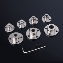 4mm 리지드 플랜지 커플링 모터 가이드 샤프트 커플러 모터 커넥터고 플랜지 커플러, 06 10mm