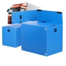 벨크로이삿짐박스 이사박스 정리박스, 중형박스