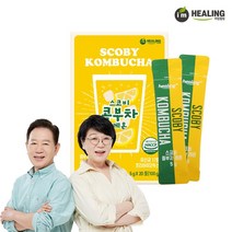 아임힐링 스코비 콤부차 레몬 20스틱, 없음