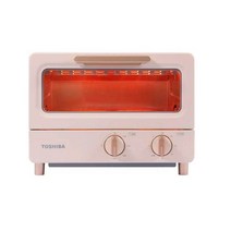 TOSHIBA 가정용 전기 오븐 220V 베이킹 전기 오븐 8L 미니 다기능 빵 베이킹 오븐 미니 오븐 전기, 분홍, JP, 02 분홍색_07 JP