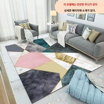 위해aidu 북유럽 패턴 거실 현관 카페트 대형 특대형 매트 BEST1