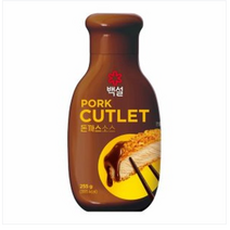 백설 돈까스 소스 255g, 17개