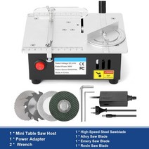 소형 미니 원형톱 미니 다기능 테이블 톱 전기 데스크탑 톱 작은 가정용 diy 절단 도구 목공 벤치 선반 커터 기계, s-2 세트, 우리를