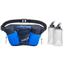 러닝벨트 AONIJIE W8104 대용량 스포츠 허리 가방 840ml 수화 조깅 팩 캐주얼 대형 벨트 파우치, 03 Black with Bottle