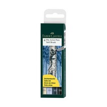 파버카스텔 PITT 아티스트 펜 SB 4입 167804, 단품