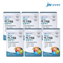 액티브 마그네슘 비타민B 비타민D 30정 6개, 단품, 단품
