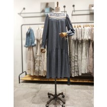 레이스 자수 믈록 원피스 T226MOP158